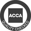 ACCA quality checked logo