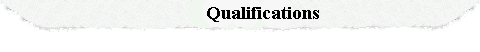 Qualifications banner
