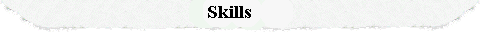 Skills banner
